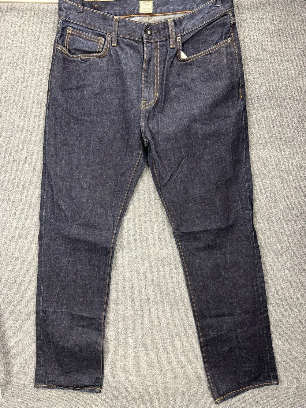 J. Crew 770 Straight Jeans - Dark Blue Size W33 L34